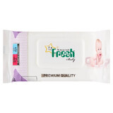 Fresh baby, salviette umidificate, 120 pezzi