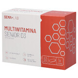 SEMA Lab Multivitamin Senior D3, 60 film-coated tablets