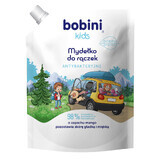 Bobini Kids, sapone per mani di bambino, antibatterico, scorta, 300 ml