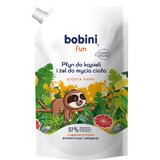 Bobini Fun, bagno e lavaggio del corpo, agrumi, brodo, 500 ml