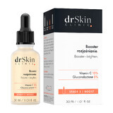 DrSkin Clinic, booster per il viso, illuminante, vitamina C 15%, gluconolattone 5%, 30 ml