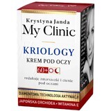 Janda My Clinic Kriology 60+, crema per il contorno occhi, giorno e notte, 15 ml