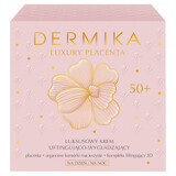 Dermika Luxury Placenta 50+, crema lifting e levigante di lusso, 50 ml