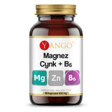 Yango Magneziu + Zinc + B6, 90 capsule