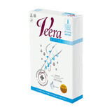 Veera Forte, calze lunghe al ginocchio, compressione di 1a classe, dita chiuse, taglia 1, caramello