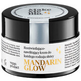 Make Me Bio Mandarin Glow, cremă iluminatoare și hidratantă pentru toate tipurile de ten, 30 ml