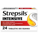 Strepsils Intensive 8,75 mg, 24 pastiglie