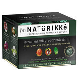 Naturikke, cremă de început de zi cu acid hialuronic natural, reducător de riduri, hidratant, 50 ml