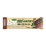 Bakalland BA! 100% Nature Fruit Bar, Datteri e Cacao con arachidi tostate e cereali, senza zuccheri aggiunti, 40 g