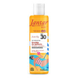 Farmona Jantar Sun, emulsione solare ambrata per bambini e adulti, resistente all'acqua, SPF 30, 200 ml