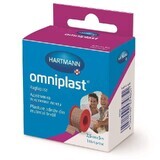 Omniplast textiel kleefpleister 2,5 cm x 5 m, 1 stuk, Hartmann