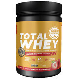 Proteine in polvere Total Whey al gusto di fragola, 800 g, Gold Nutrition