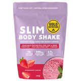 Shake with strawberry flavor Slim Body, 300 g, Gold Nutrition