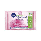 Nivea Rose Touch Salviette detergenti micellari, 25 pezzi, Nivea