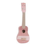 Strumento musicale chitarra di legno, rosa, + 3 anni, Little Dutch