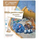 Libro interattivo Storie della Bibbia per bambini, +4 anni, Raspundel Istetel