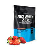 Iso Whey Zero proteïnepoeder met aardbeiensmaak, 500 g, BioTech USA