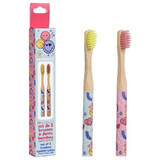 Smiley toothbrush set, 2 pcs, Take Kare