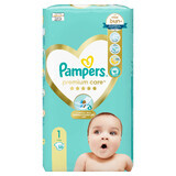 Pannolini Premium Care, n. 1, 2-5 kg, 50 pezzi, Pampers