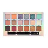 Eye shadow palette, W7, Total Eclipse, 18 colors