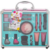 Borsa per il trucco, Technic, Astuccio Chit Chat Colour Collection, 14 prodotti