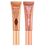 Set di illuminatori e fard, Charlotte Tilbury, Hollywood Superstar Glow Kit, bacchetta luminosa di bellezza, 2 x 5 ml