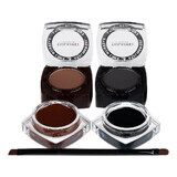 Eyeliner gel set + eyebrow & eyeliner gel