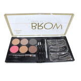 Blush Kit, Eyebrow Kit, Ushas, Mega Palette