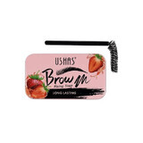 Eyebrow styling soap, Ushas, Brow Fixing Soap, Brush included, Strawberry