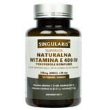 Singularis, complesso naturale di vitamina E-tocoferolo 400IU, 120 capsule