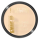 Eveline Cosmetics Art Make Up Anti-Shine Complex matterend mineraal poeder met zijde 30 ivoor, 14g