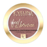 Eveline Cosmetics Feel the bronze Complexion e Contour Powder 02 Chocolate Cake