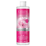 Eveline Cosmetics Lozione micellare biologica agodzcy per demakijau con peonia, 400ml