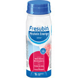 Fresubin protein energy drink with wild strawberry flavor, 4 x 200 ml, Fresenius Kabi