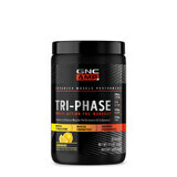 Gnc Amp Tri-phase Multi-action, Pre-allenamento al gusto di limonata, 366 G