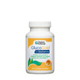 Glucogold con Berberina, formula avanzata per l'abbassamento del glucosio nel sangue con Berberina, 90 Tb