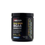 Gnc Pro Performance Amp Gold Series Bcaa Advanced, Formula Bcaa Avanzata con Gusto Lampone Blu, 337,5 G