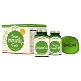 GreenFood Nutrition Senior Immunity Forte + Pastillero 2 x 60 cápsulas