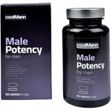 Compresse afrodisiache Cobeco CoolMann Male Potency 60 compresse