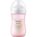 Philips Avent Natural Response Bottiglia 260ml, 1m+ rosa