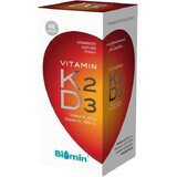 Biomin VITAMINA K2 + D3 1000 UI 60 capsule