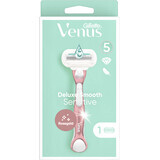 Gillette Venus Deluxe Smooth Sensitive Gillette Venus Deluxe Smooth Sensitive Rasoio oro rosa