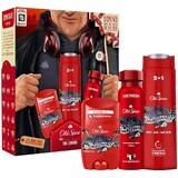 Old Spice City Explorer - set regalo con deodorante solido e spray, gel doccia Night Panther