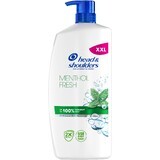 Head & Shoulders Shampoo antiforfora fresco al mentolo, 800 ml