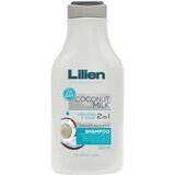 Lilien shampoo per tutti i tipi di capelli 2in1 al latte di cocco 350 ml