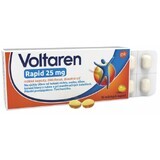 Voltaren Rapid 25mg sollievo rapido dal mal di schiena 10 capsule molli