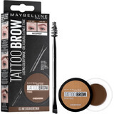 Maybelline New York Tatoo Brow Gel Eyebrow Pomade 03 Medium Brown 4 g