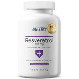 Aliver Nutraceutics Resveratrolo 250 mg 60 capsule