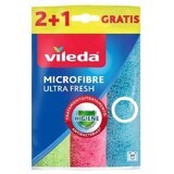 Vileda Ultra Fresh micro asciugamani 2+1pz