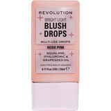 Revolution Bright Light Blush Drops Pink Rosie, Fard 23 ml